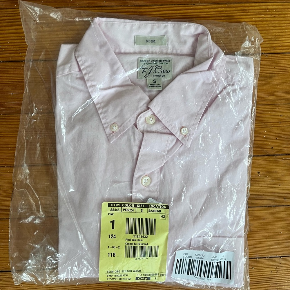 Jcrew slim fit shirt